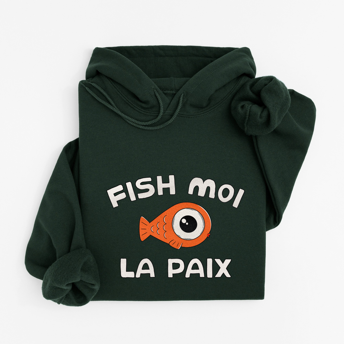 Hoodie Fish Moi La Paix
