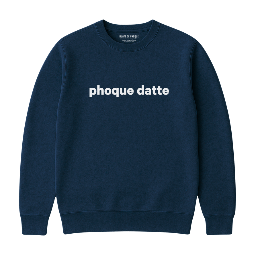 Sweatshirt Phoque Datte