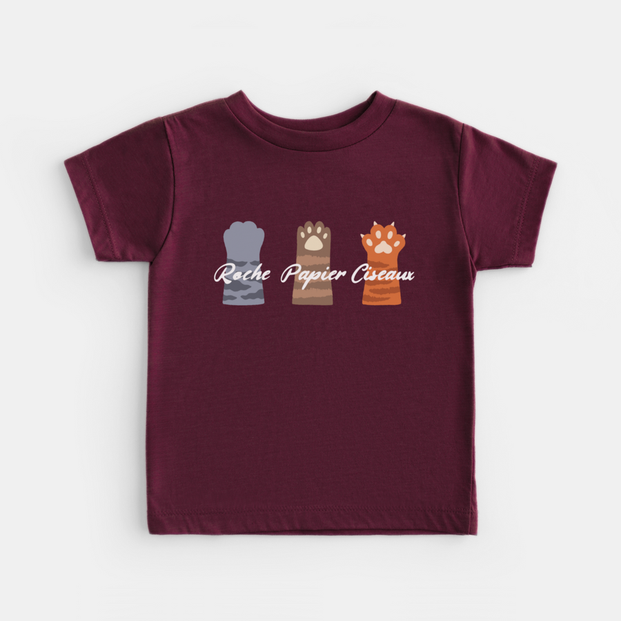 T-SHIRT ROCHE PAPIER - ENFANT