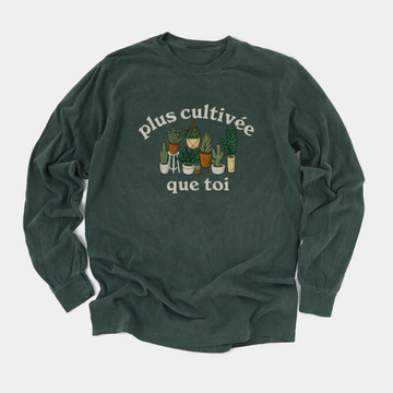 LONGSLEEVE PLUS CUTLIVÉE - FORÊT