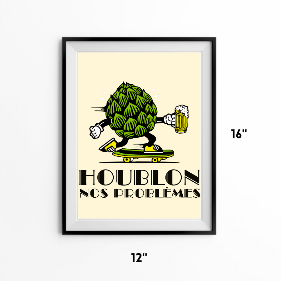 AFFICHE HOUBLON