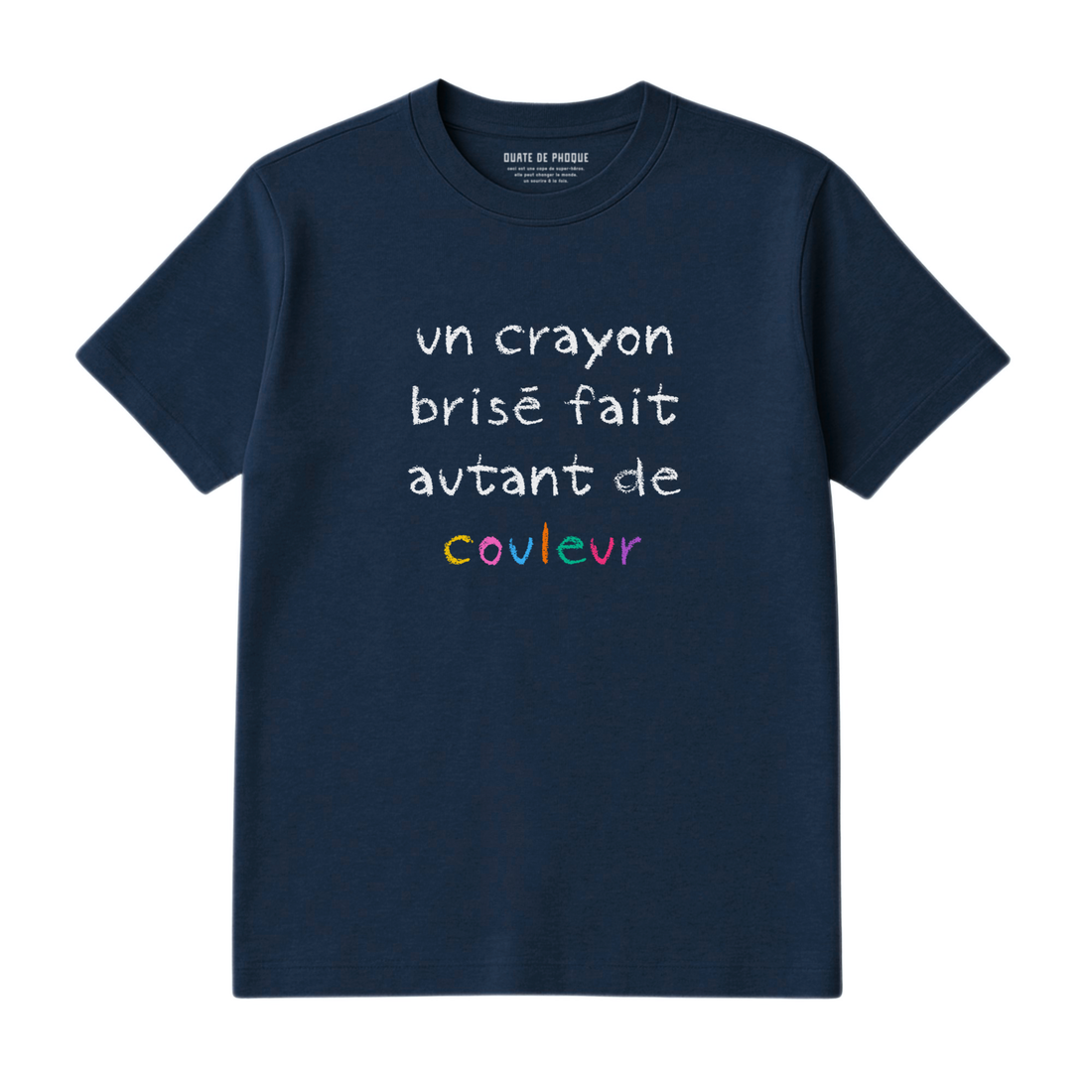 T-Shirt Crayon Couleur