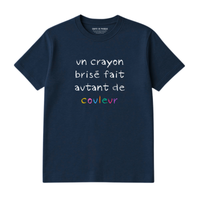 T-Shirt Crayon Couleur