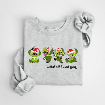 SWEATSHIRT STITCH GRINCH - GRUAU