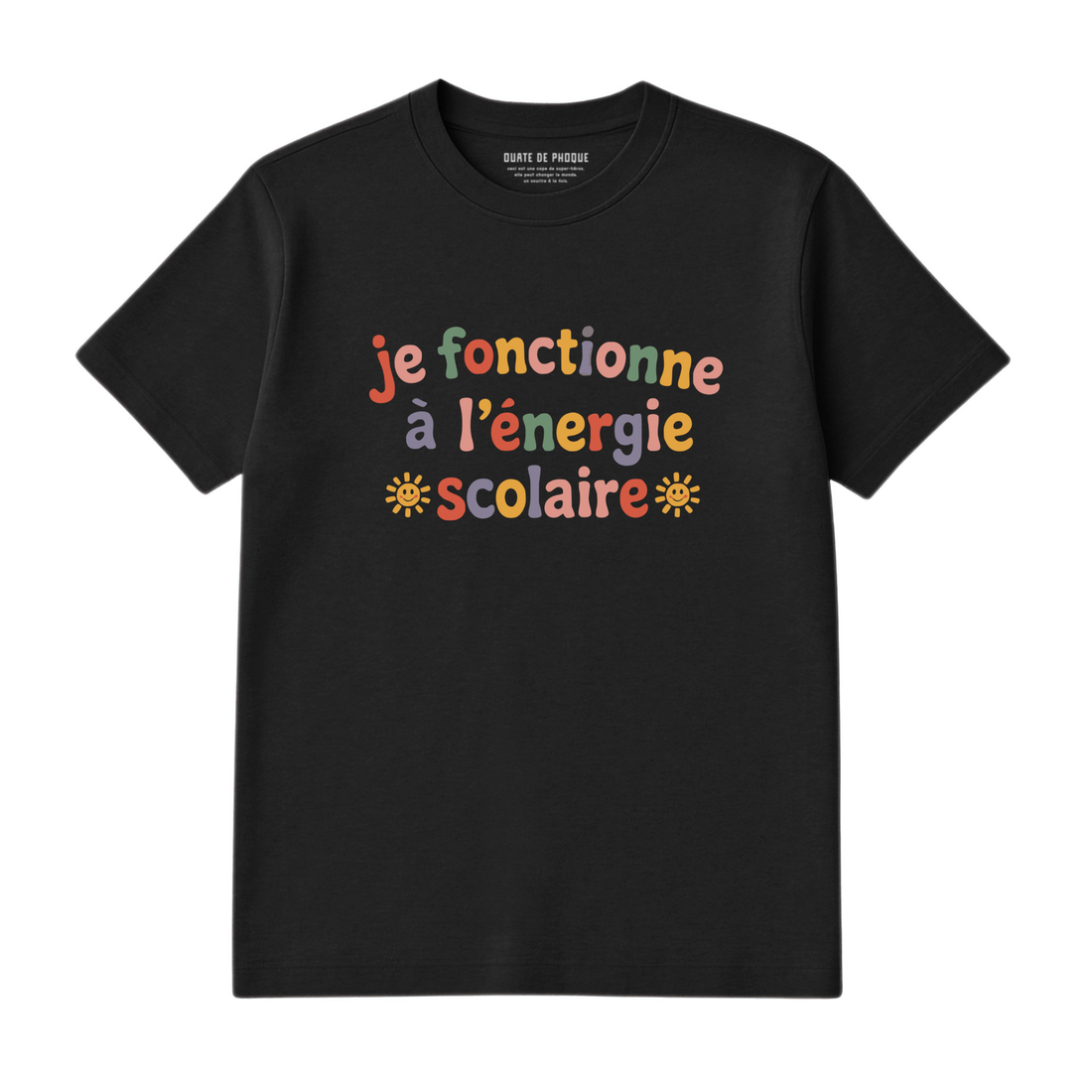 T-Shirt Énergie Scolaire