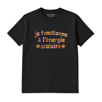 T-Shirt Énergie Scolaire