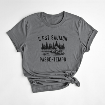 T-SHIRT SAUMON - ORAGE