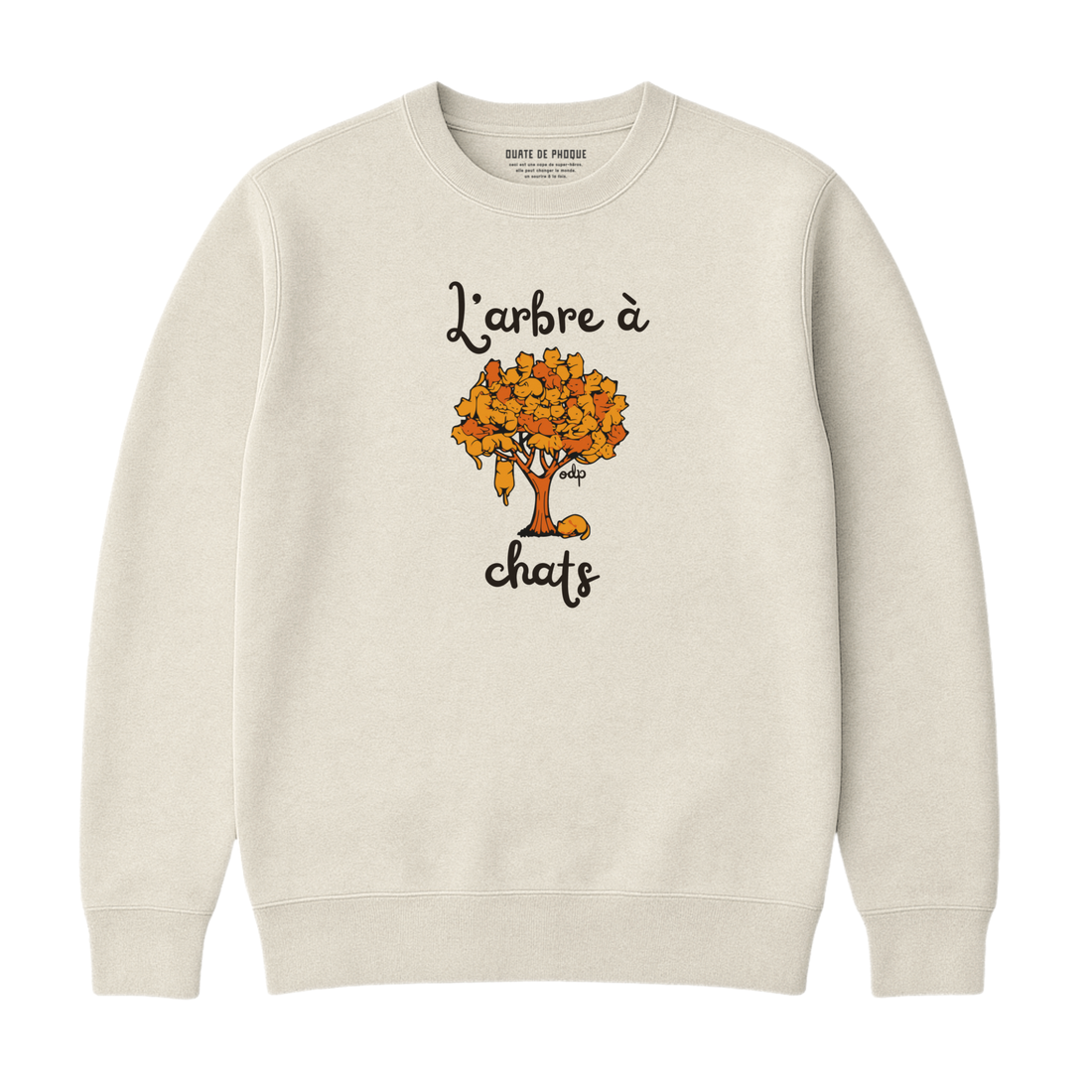 Sweatshirt Arbre À Chats