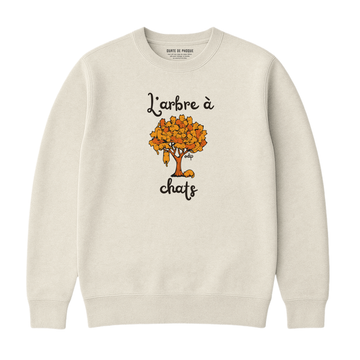 Sweatshirt Arbre À Chats