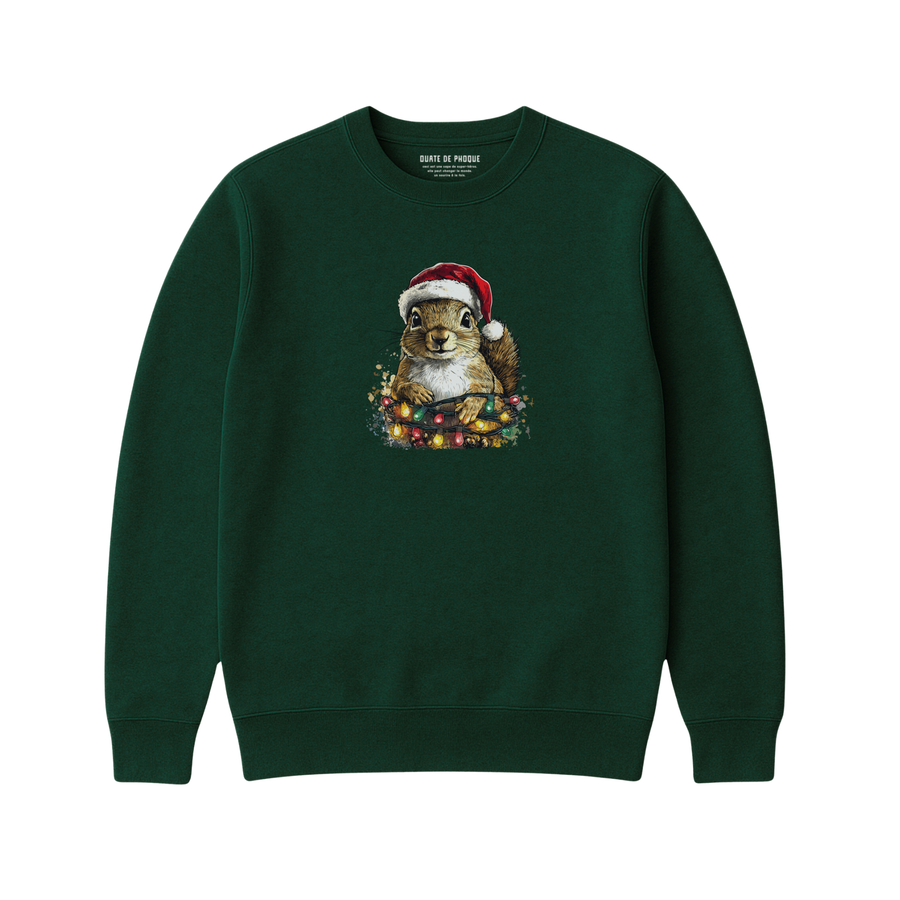 Sweatshirt Écureuil Noël - Enfant