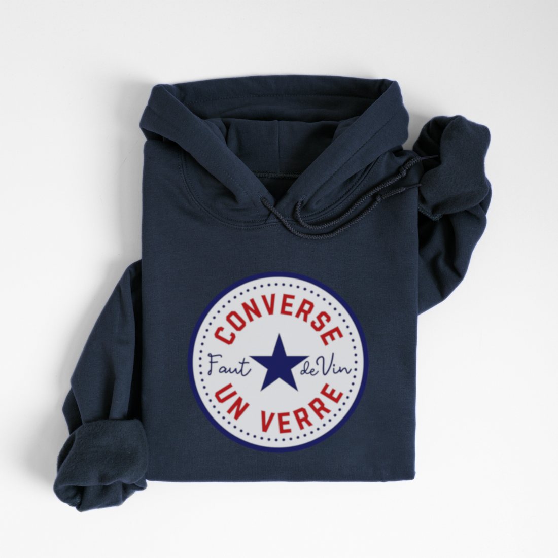 HOODIE CONVERSE - MARINE