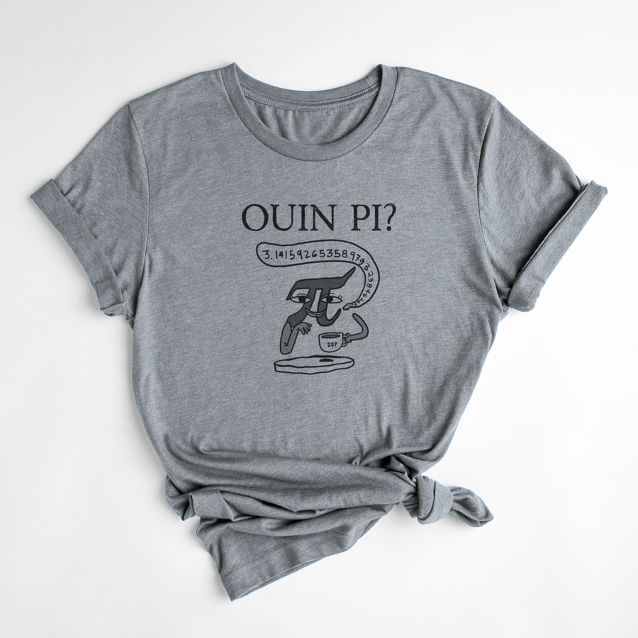 T-SHIRT OUIN PI - ORAGE