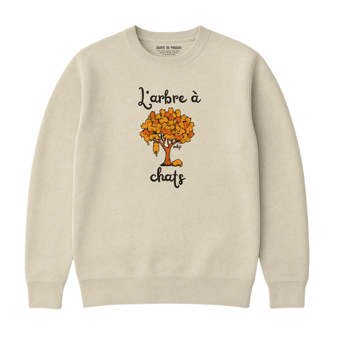Sweatshirt Arbre À Chats