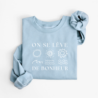 SWEATSHIRT LÈVE DE BONHEUR