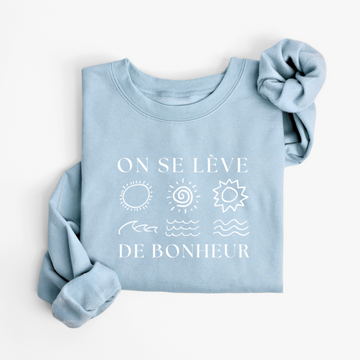SWEATSHIRT LÈVE DE BONHEUR