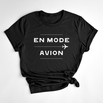 T-SHIRT EN MODE AVION