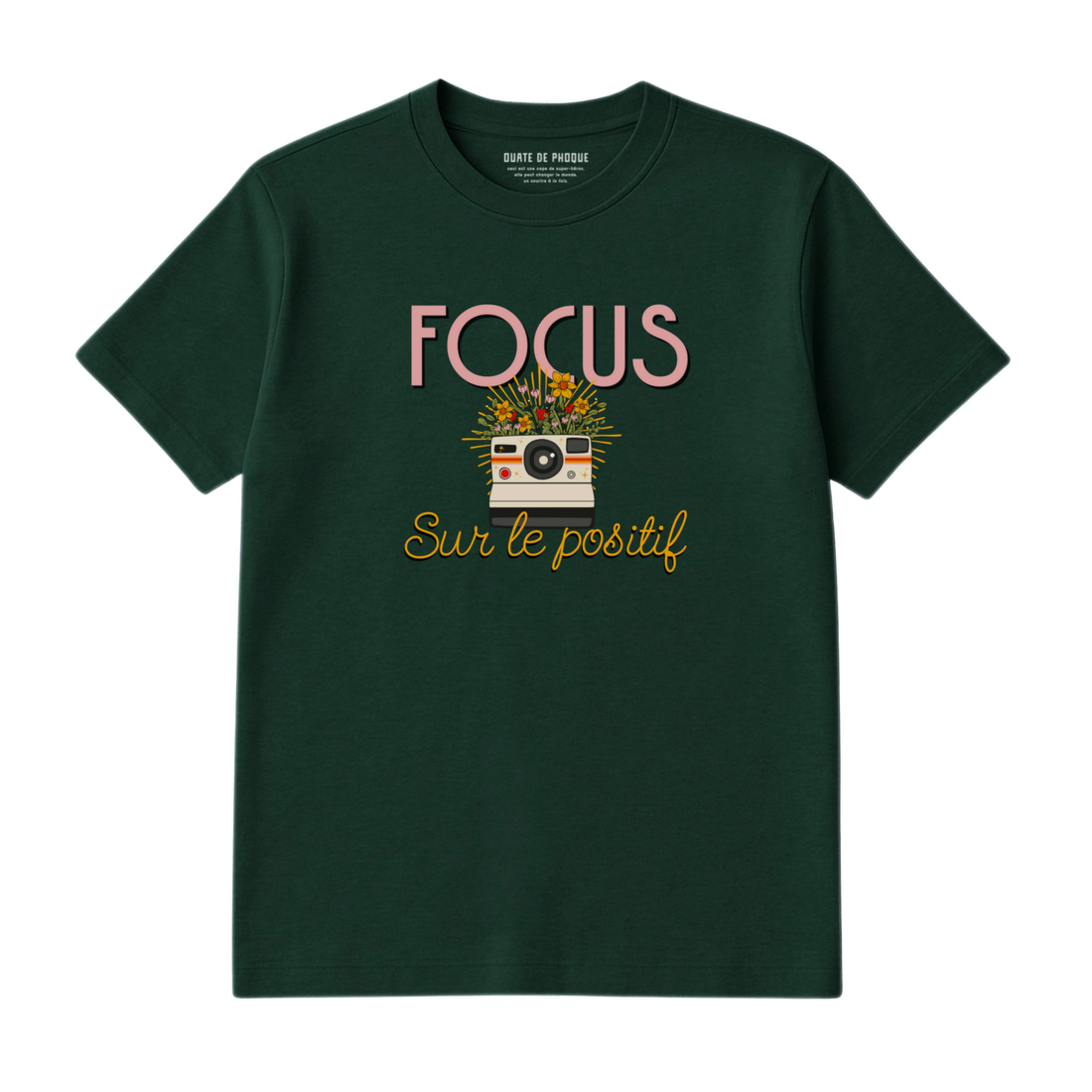 T-Shirt Focus Sur Le Positif