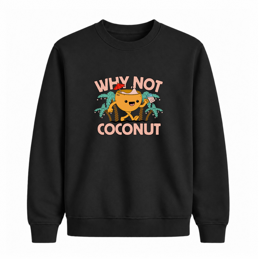 Sweatshirt Why Not Coconut