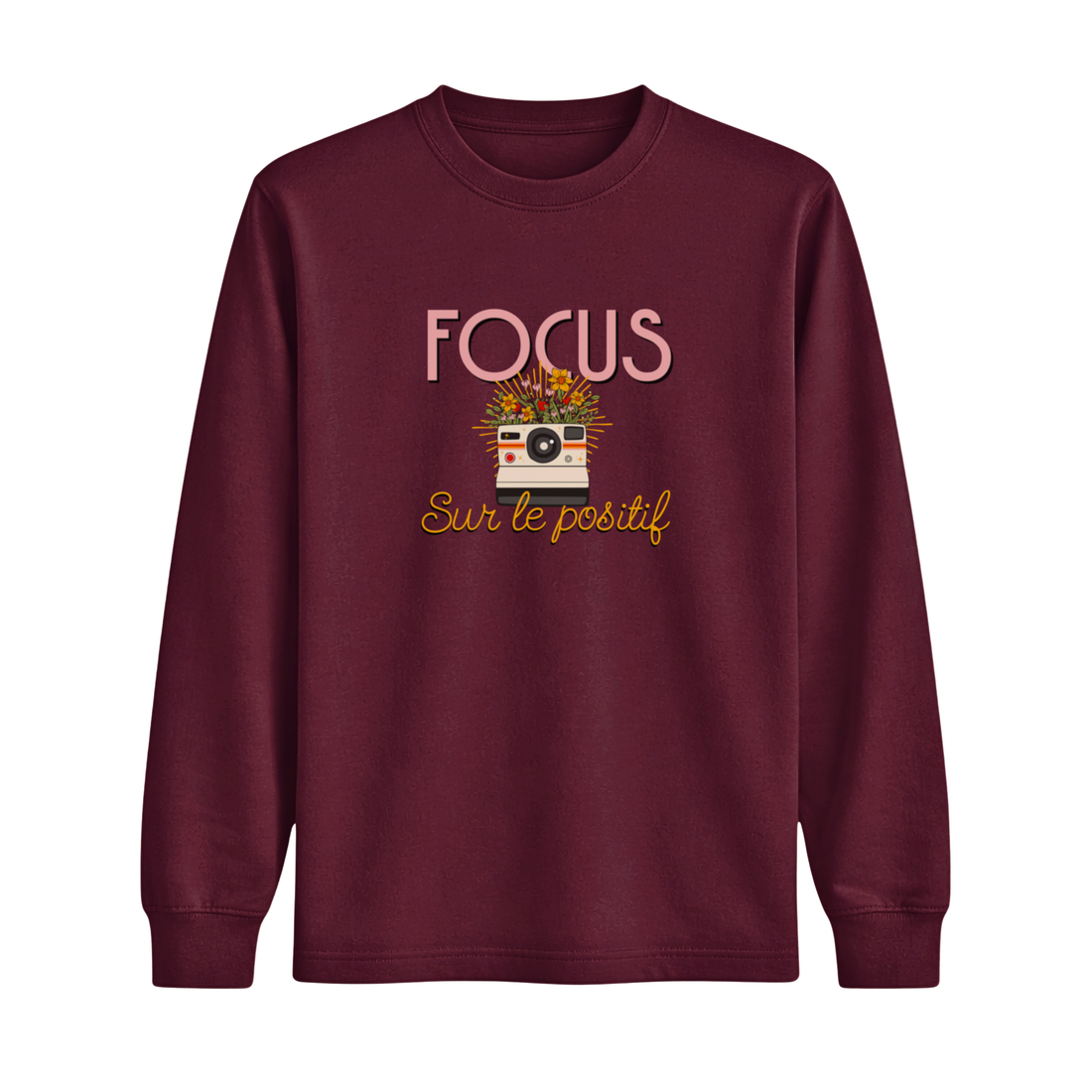 Longsleeve Focus Sur Le Positif
