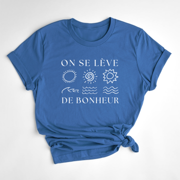 T-SHIRT LÈVE DE BONHEUR