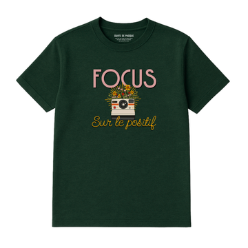 T-Shirt Focus Sur Le Positif