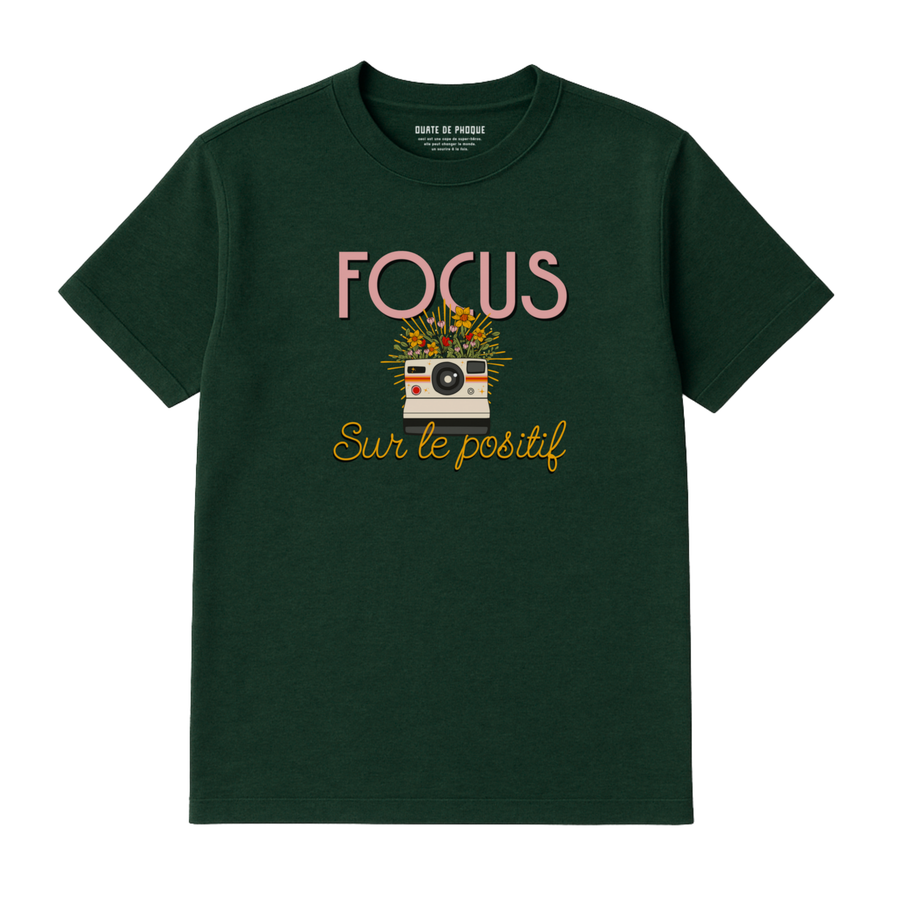 T-Shirt Focus Sur Le Positif