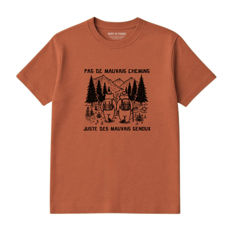 T-Shirt Mauvais Genoux