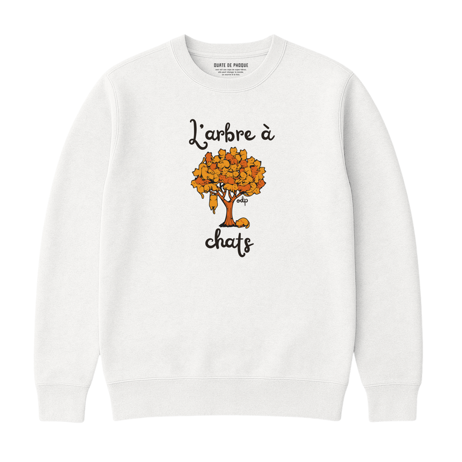 Sweatshirt Arbre À Chats