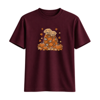 T-Shirt Chiens Automne