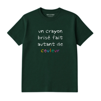 T-Shirt Crayon Couleur