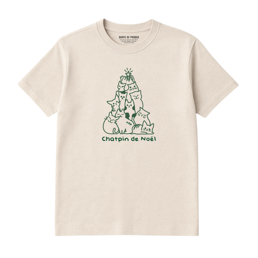 T-Shirt Chatpin De Noël