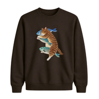 Sweatshirt Chat Poisson