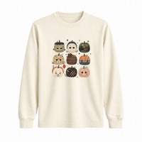 Longsleeve Citrouilles Vilains