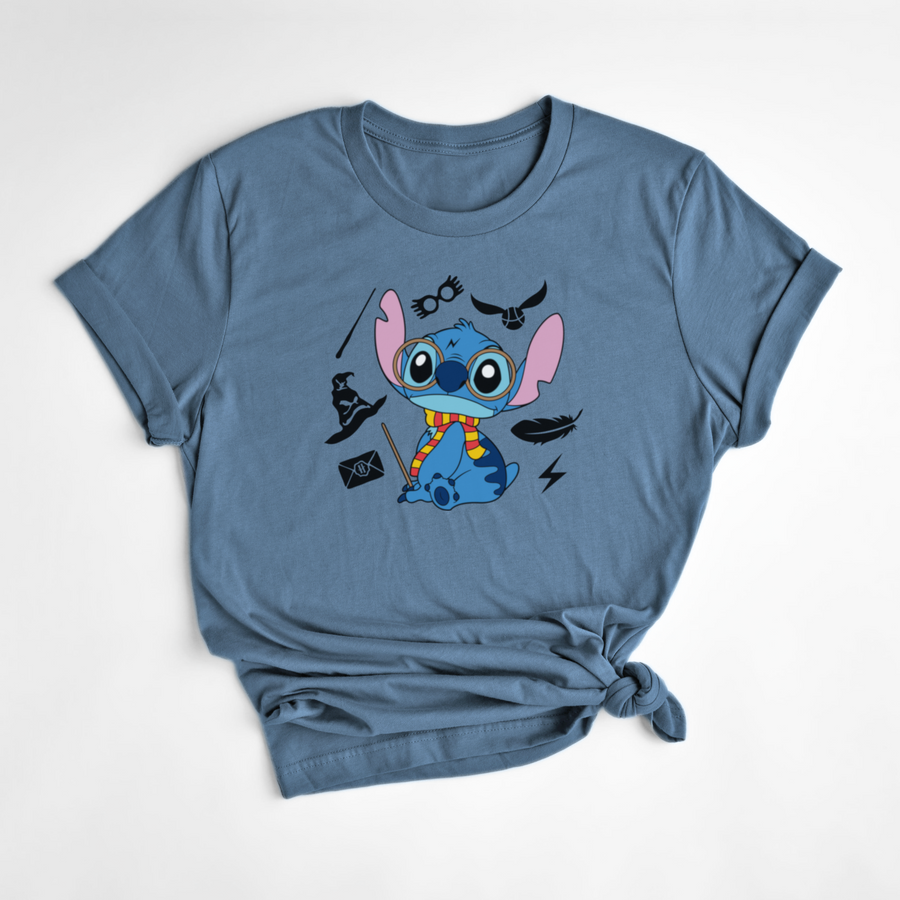 T-SHIRT STITCH POTTER - DENIM