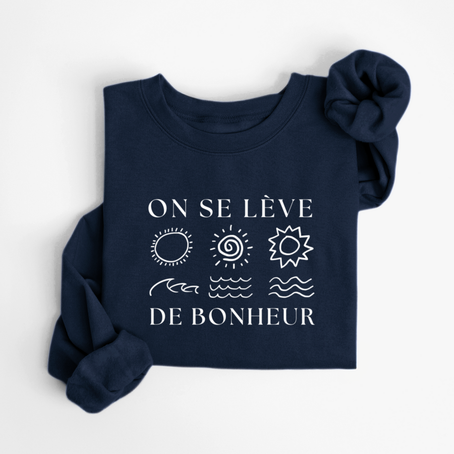 SWEATSHIRT LÈVE DE BONHEUR