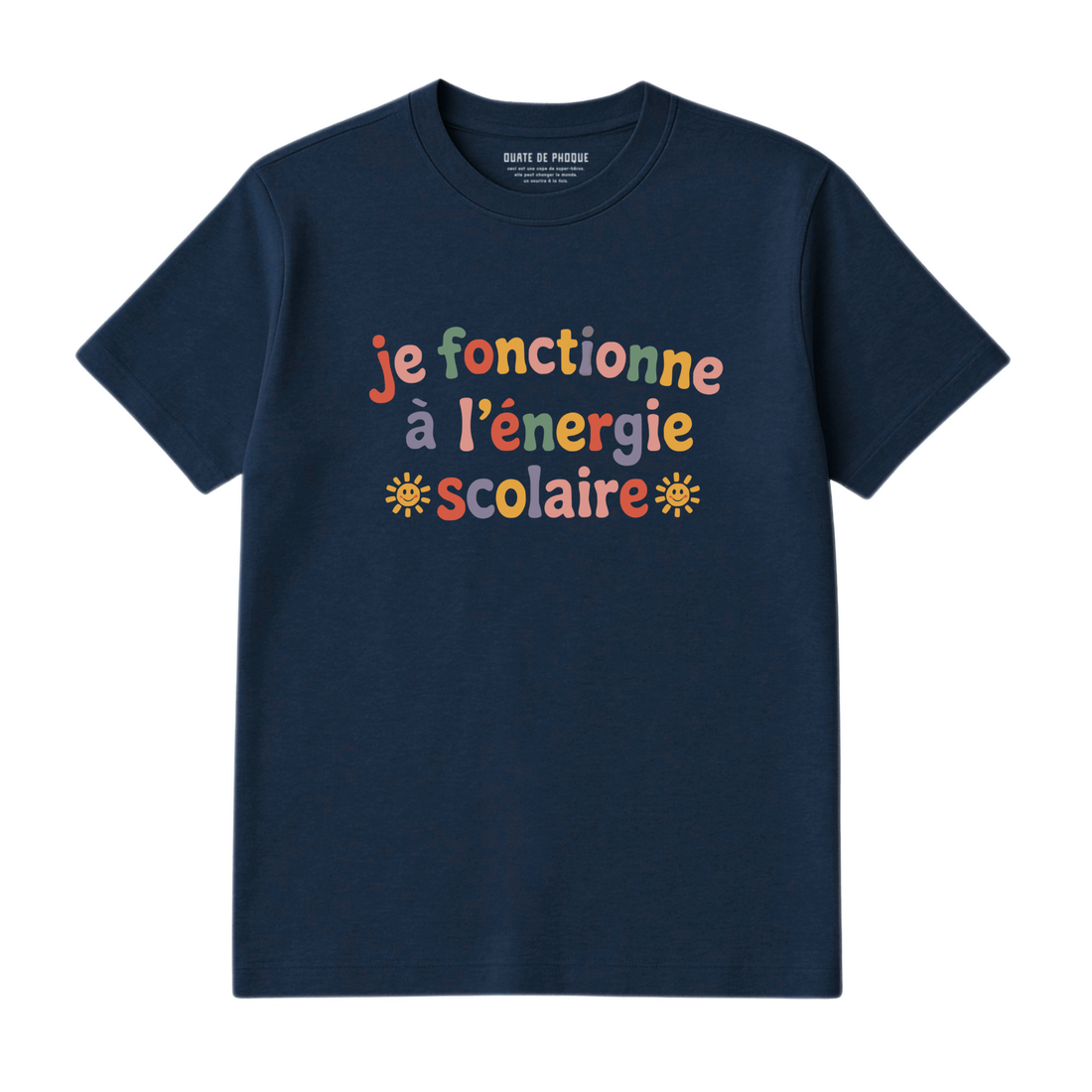 T-Shirt Énergie Scolaire