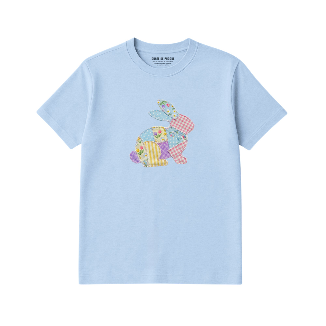 T-Shirt Lapin Effet Patch - Enfant