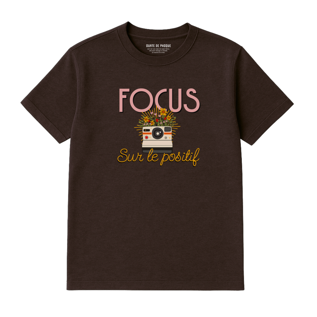T-Shirt Focus Sur Le Positif