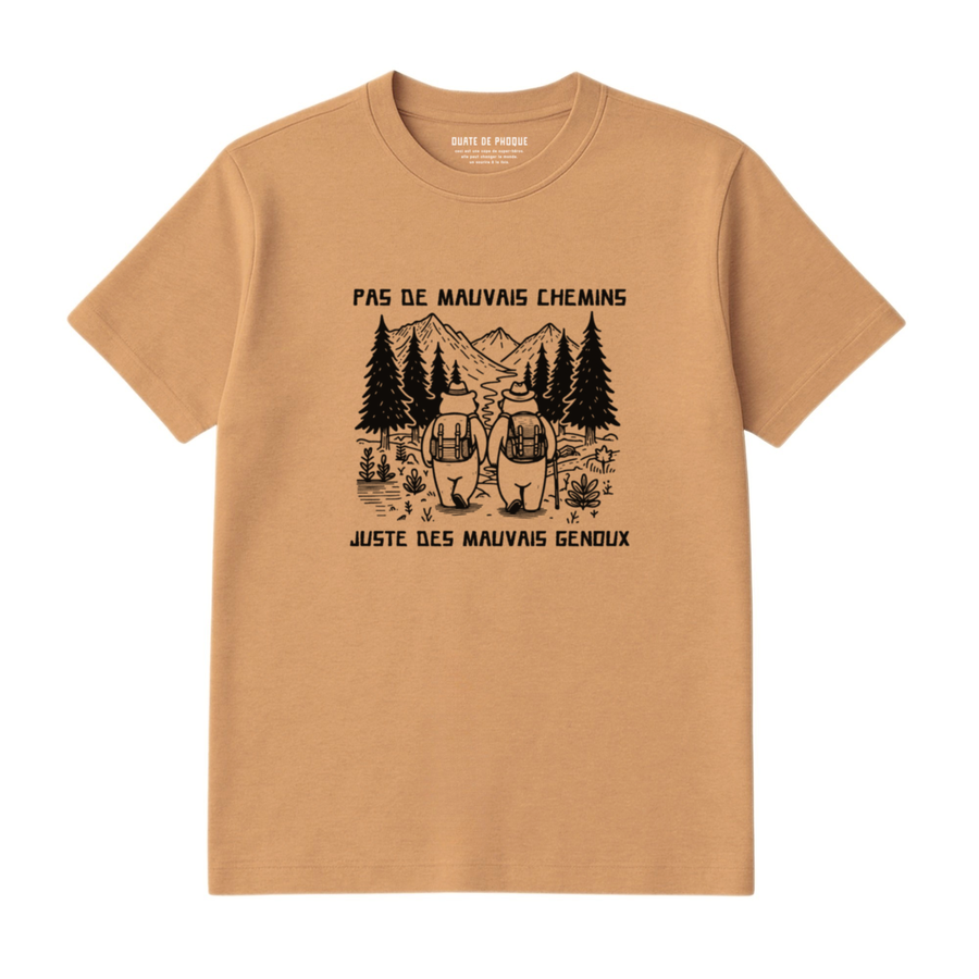 T-Shirt Mauvais Genoux