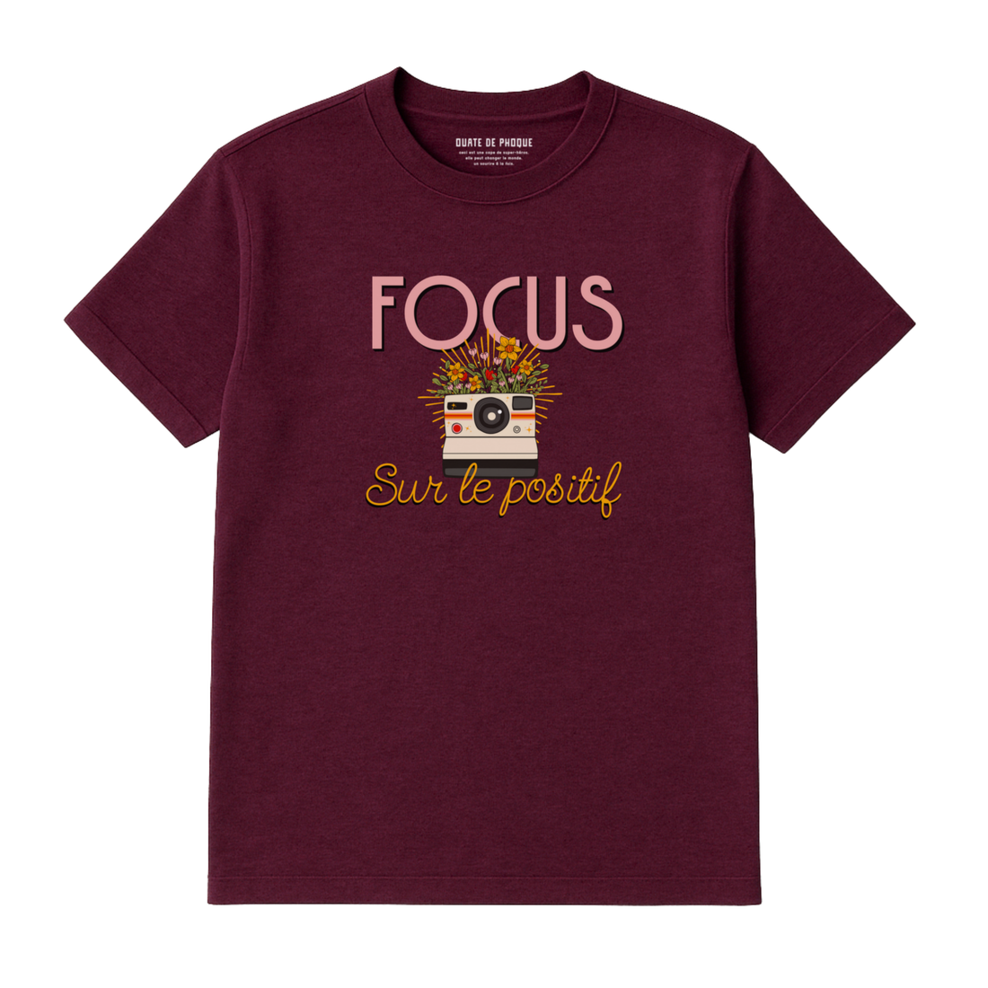 T-Shirt Focus Sur Le Positif