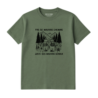 T-Shirt Mauvais Genoux