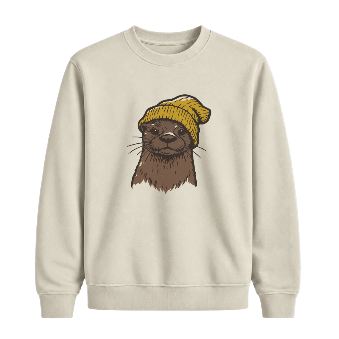 Sweatshirt Loutre Vintage
