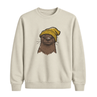 Sweatshirt Loutre Vintage