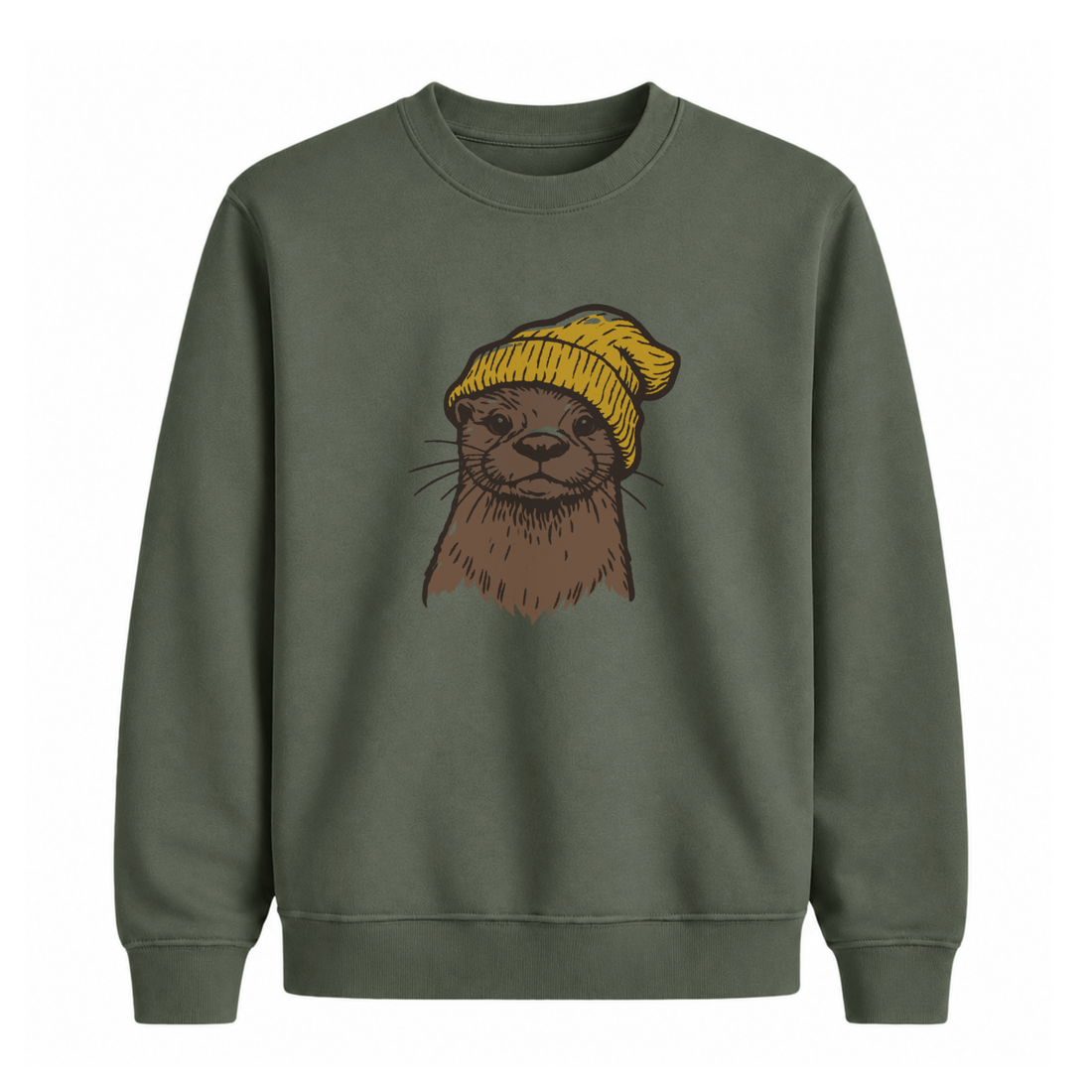 Sweatshirt Loutre Vintage