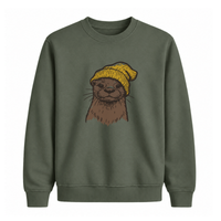Sweatshirt Loutre Vintage