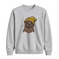 Sweatshirt Loutre Vintage