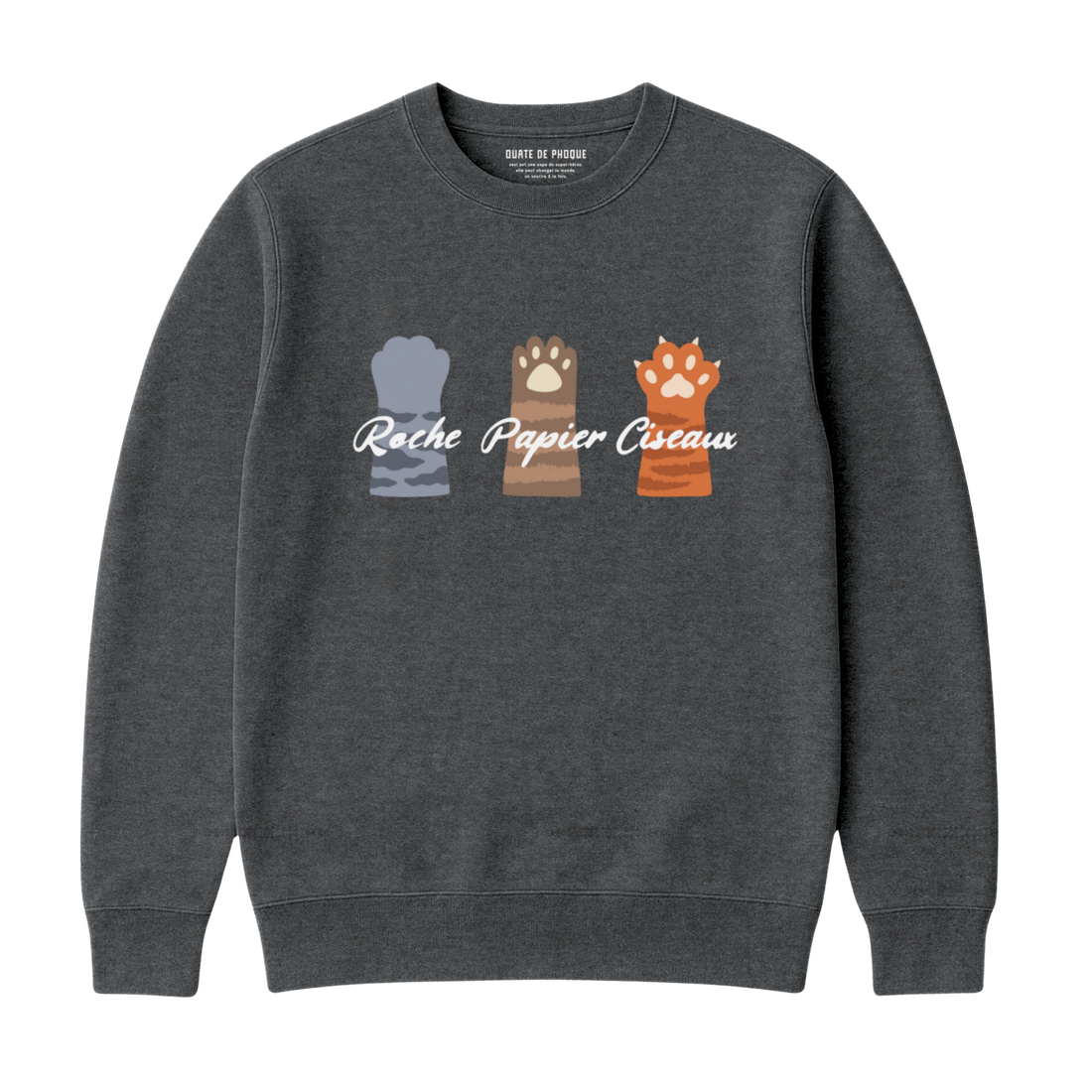 Sweatshirt Roche Papier