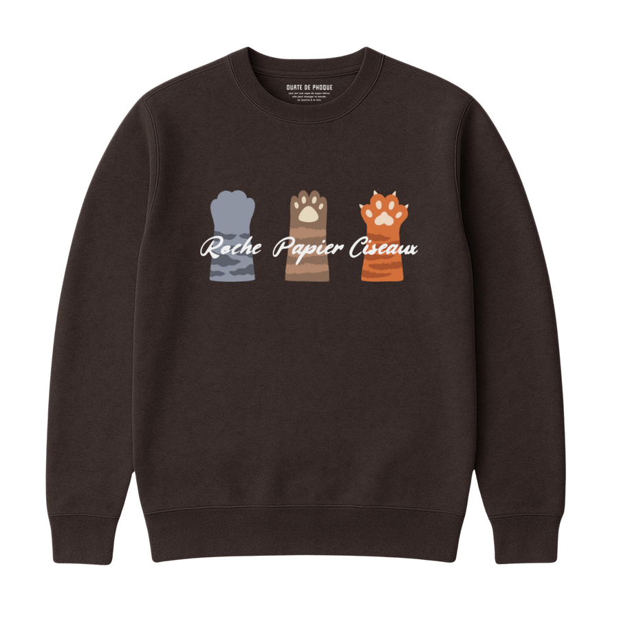 Sweatshirt Roche Papier