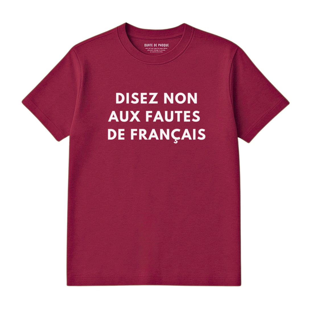T-Shirt Fautes