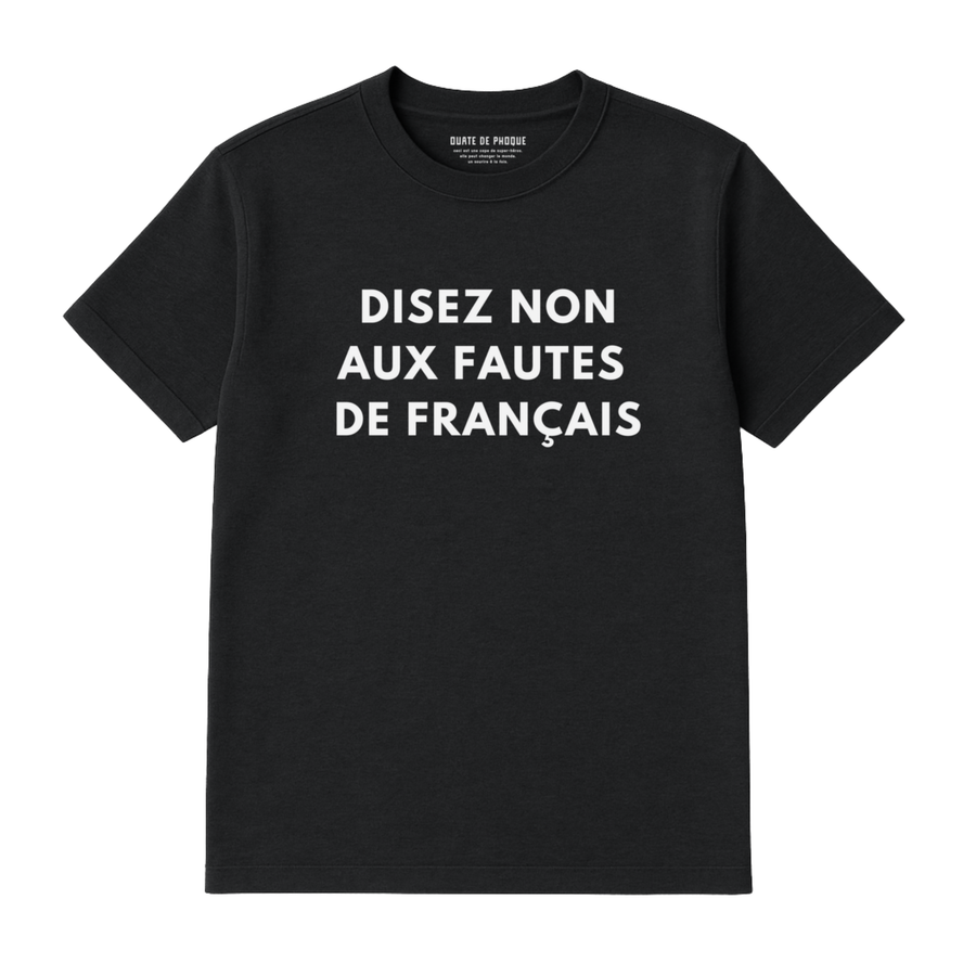 T-Shirt Fautes